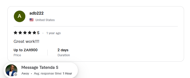 Client review screenshot four