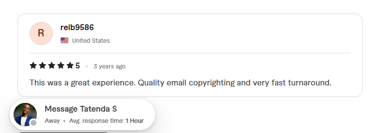 Client review screenshot six